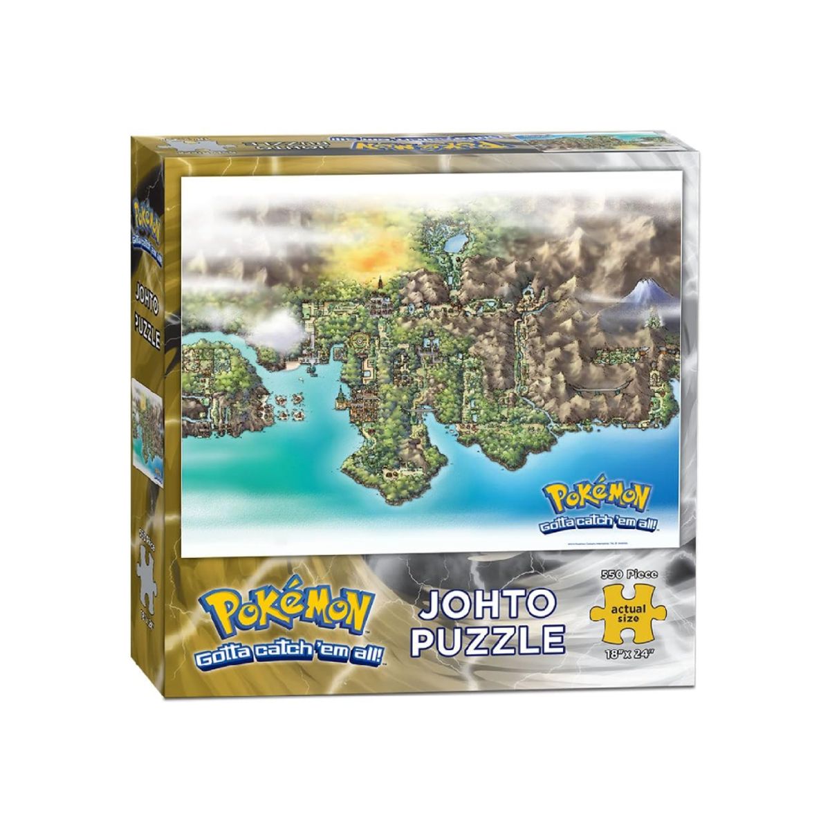 POKEMON - Pokemon Rompecabeza USAopoly Johto 550 piezas