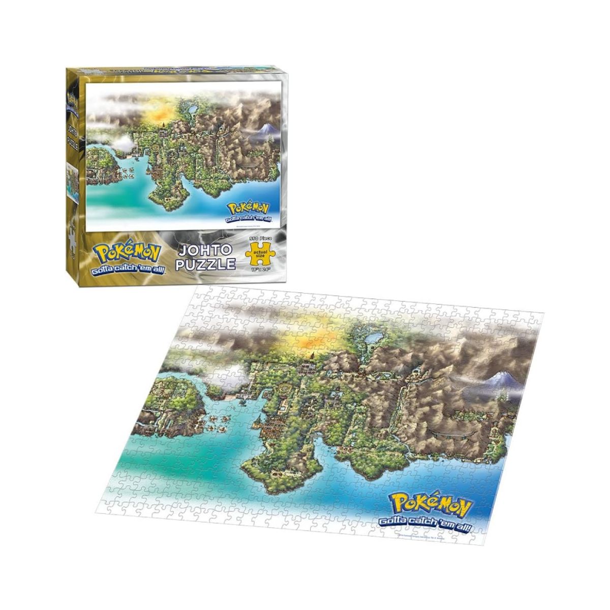 POKEMON - Pokemon Rompecabeza USAopoly Johto 550 piezas