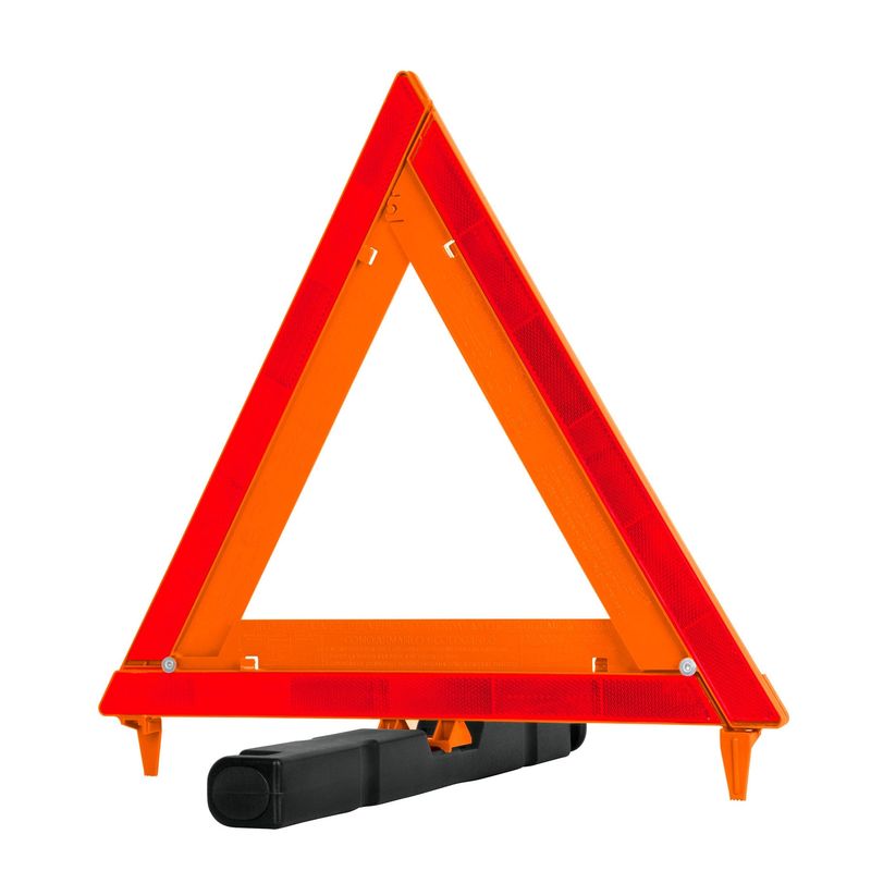 TRUPER - Triángulo de seguridad de 44 cm de alto con estuche plástico
