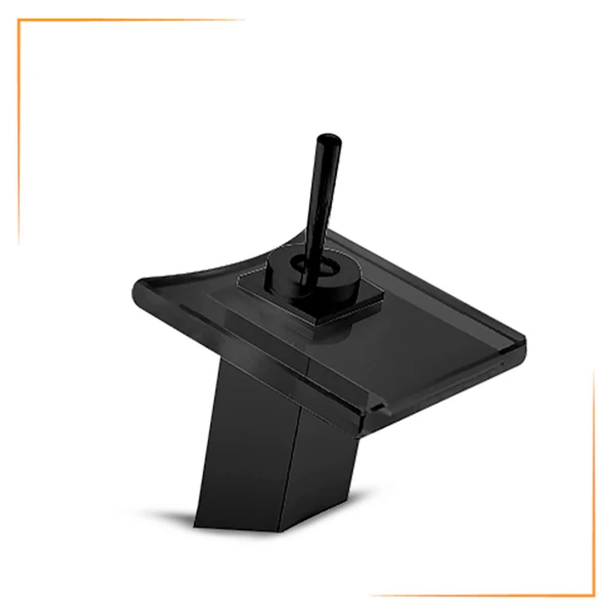 FRATELLI - Monomando para Baño en Bronce Cromado Negro