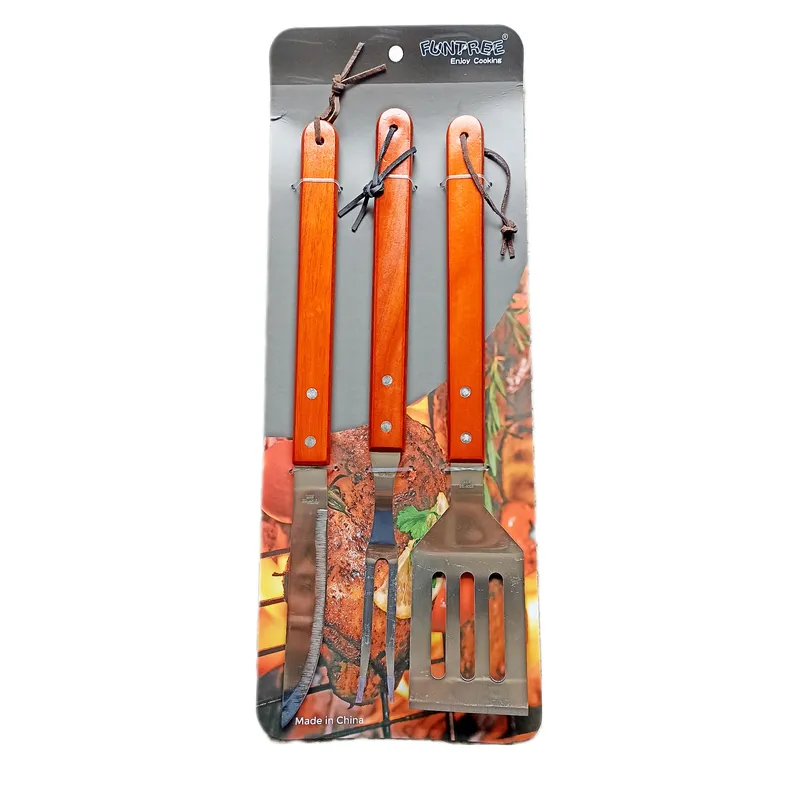 GENERICO - Set Utensilios para Parrilla