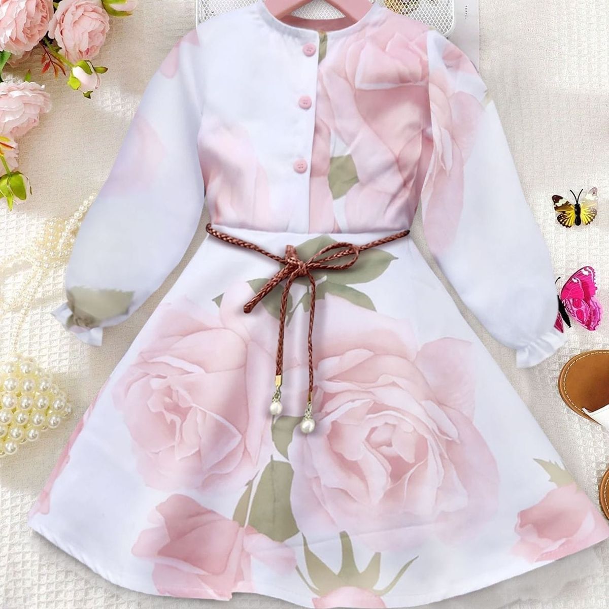 GENERICO - Vestido la gran rosa