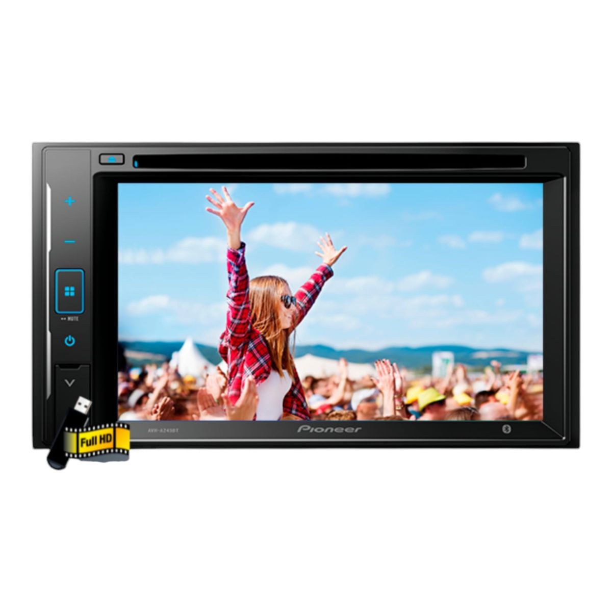 PIONEER - AUTRADIO PIONEER 7 PULGADAS  AVH-A245BT