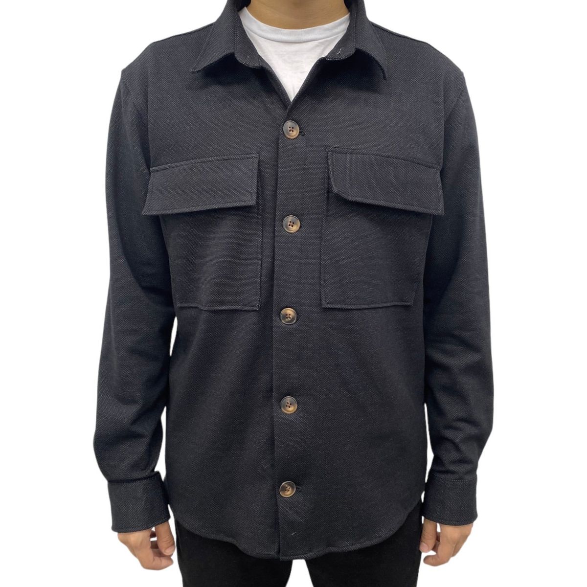 ABORIGEN - Camisaco Point Negro de Hombre - Casaca - Aborigen