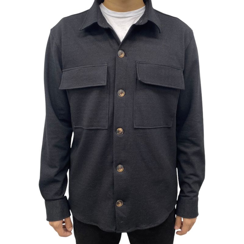 ABORIGEN - Camisaco Point Negro de Hombre - Casaca - Aborigen