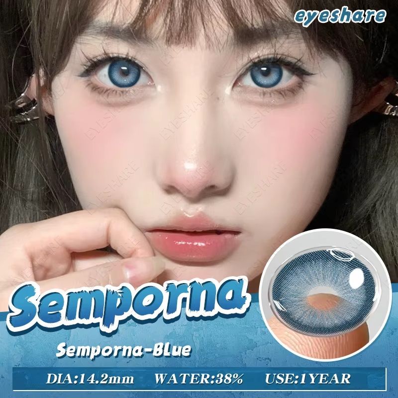 Lentes de contacto de colores EYESHARE Color Blue Azul