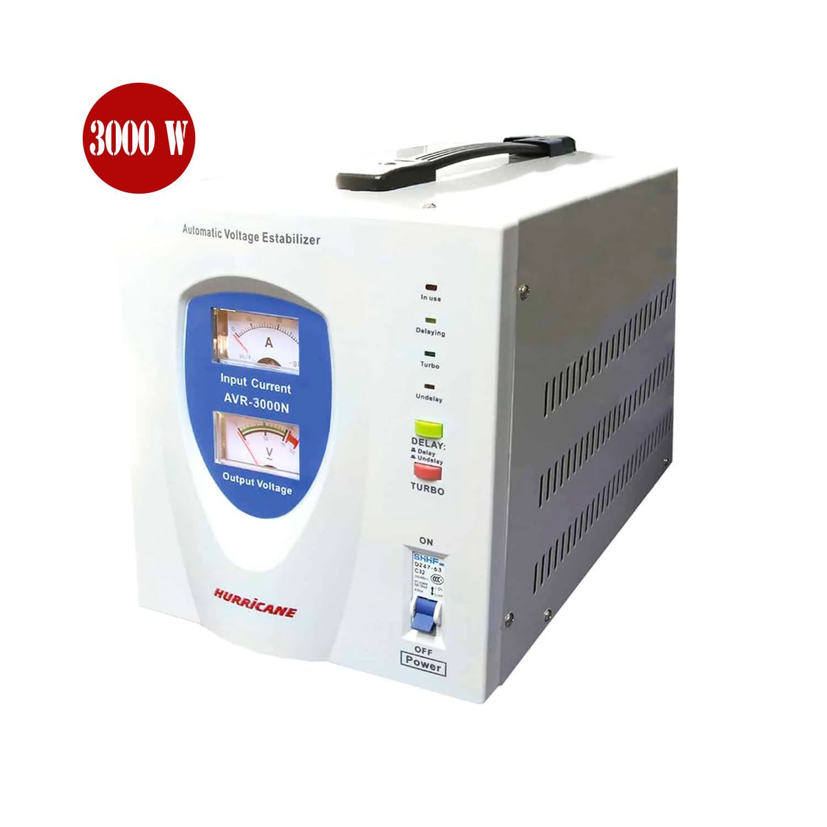 HURRICANE - Estabilizador Servomotor 3000W «HURRICANE»