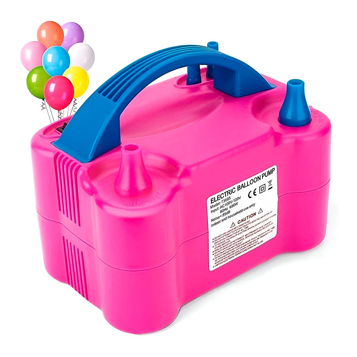 GENERICO - Inflador Eléctrico Soplador de Globo