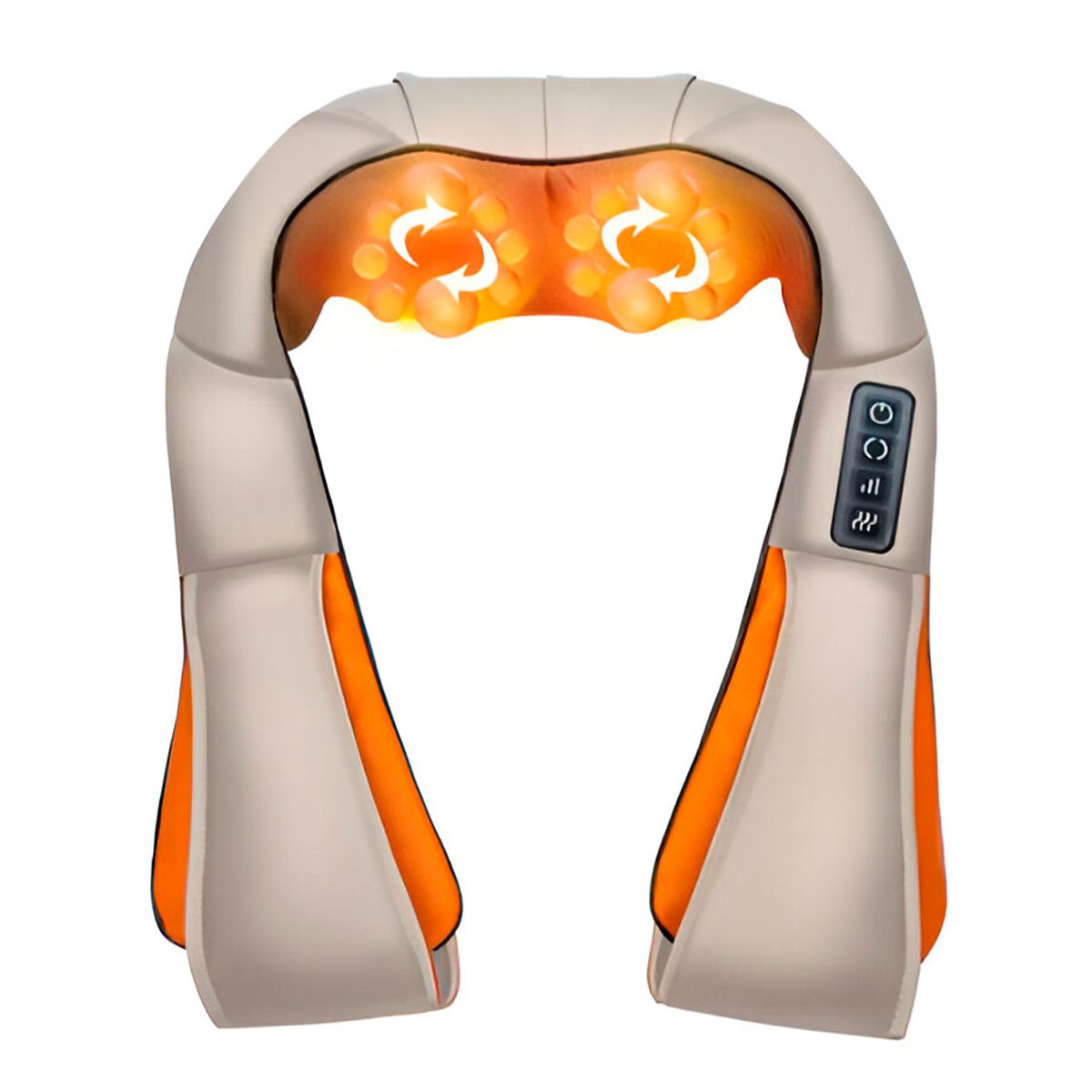 GENERICO - Masajeador cervical y espalda infrarrojo de 16 Modos