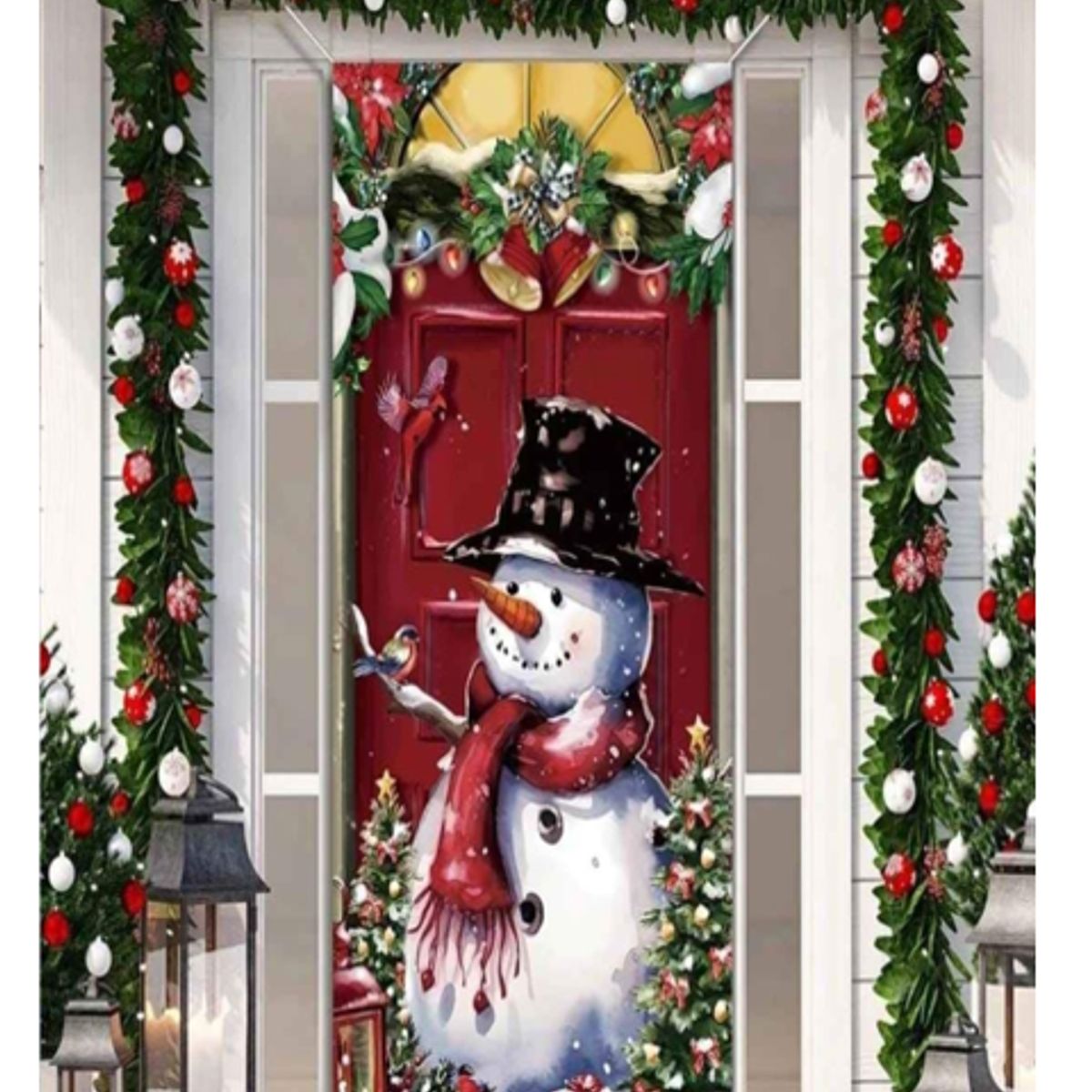 GENERICO - Funda Para Puerta tendencia navidad