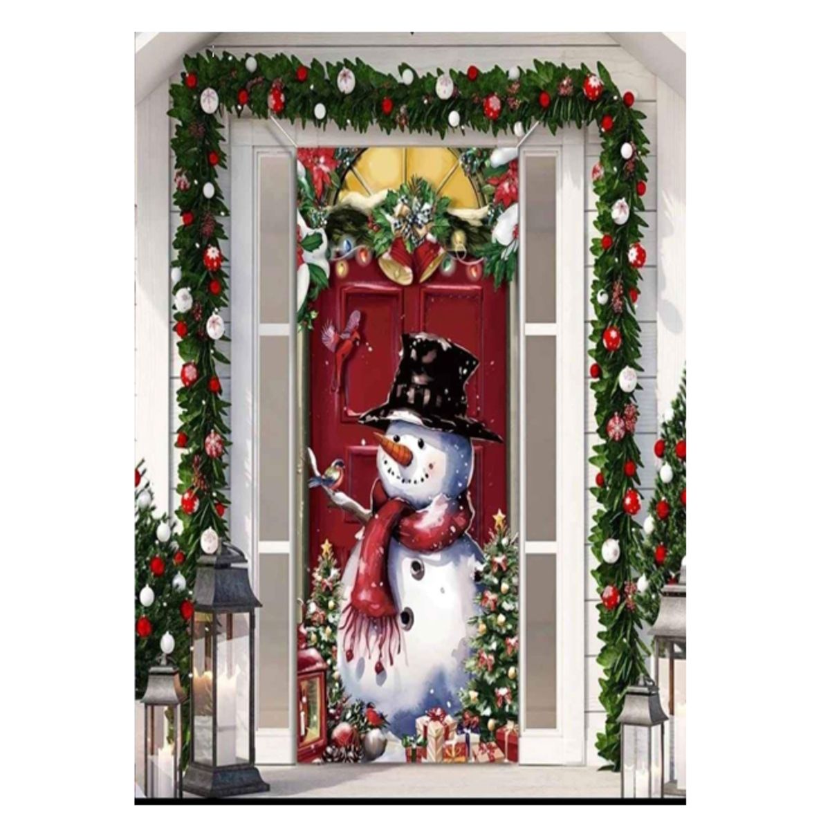 GENERICO - Funda Para Puerta tendencia navidad