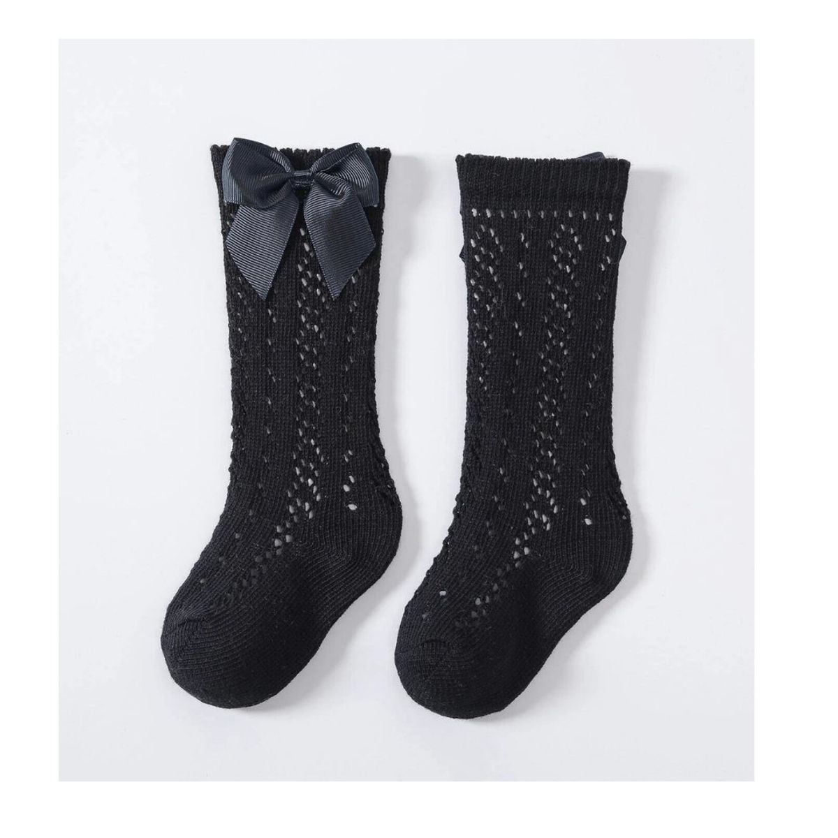 GENERICO - Medias Estilo Español 12-24m Negro