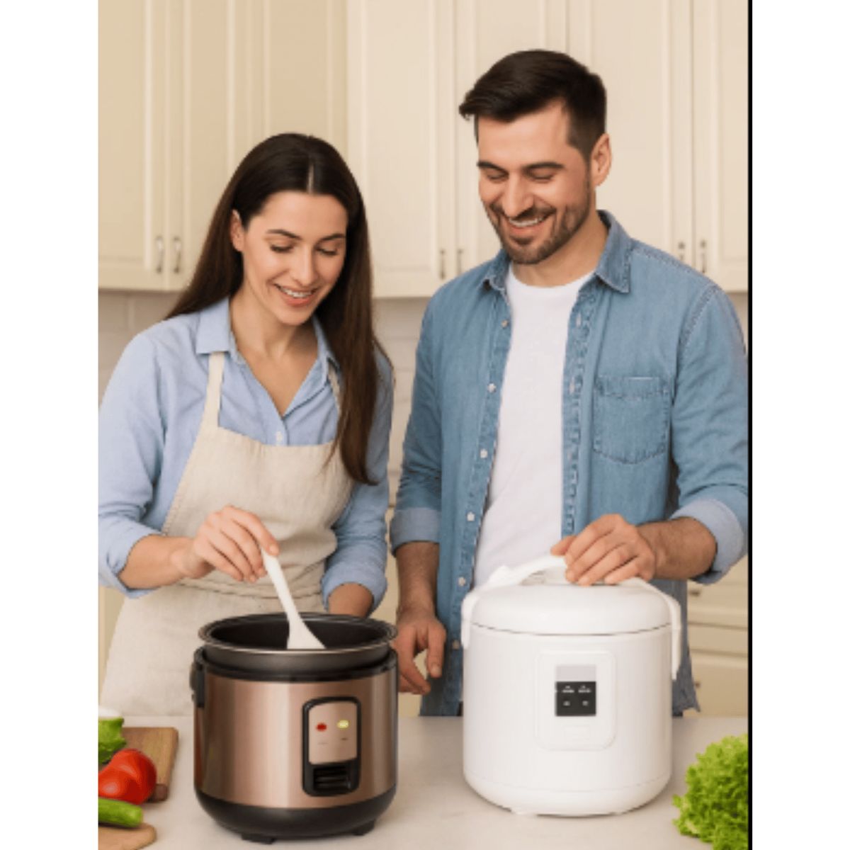 GENERICO - OLLA ARROCERA CON VALVULA DE ESCAPE, CAPACIDAD 5 LITROS