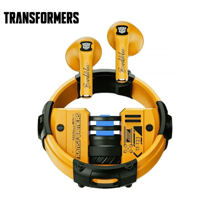 TRANSFORMERS - Audífonos Bluetooth Transformers Edición Bumblebee TF-T23
