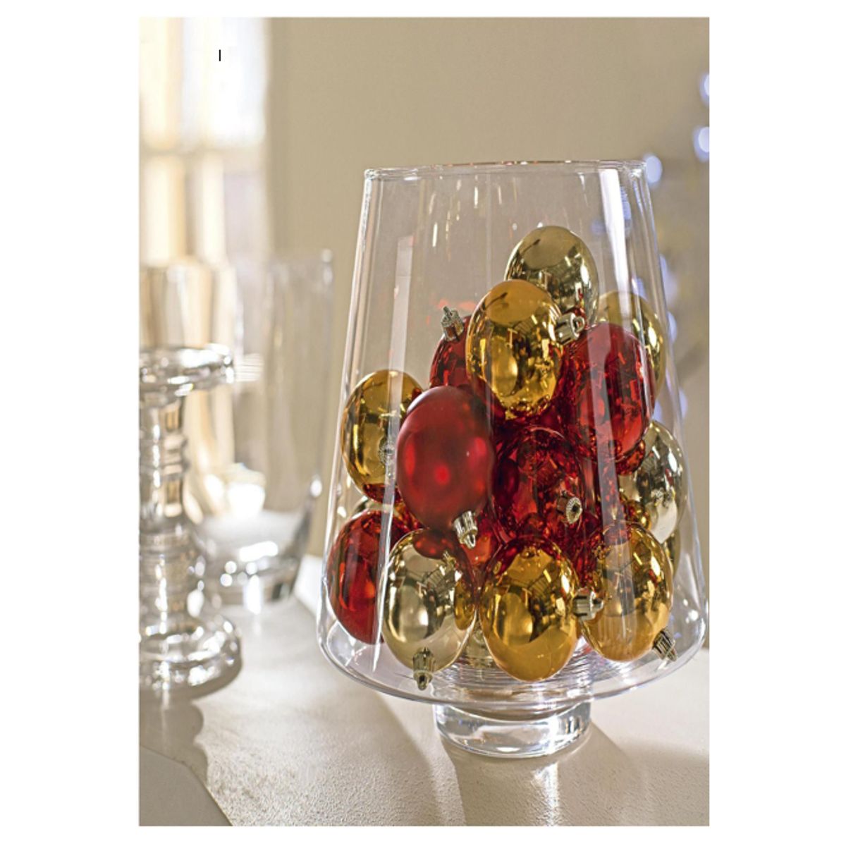 GENERICO - SET BOLAS DORADAS - 50 UNIDADES