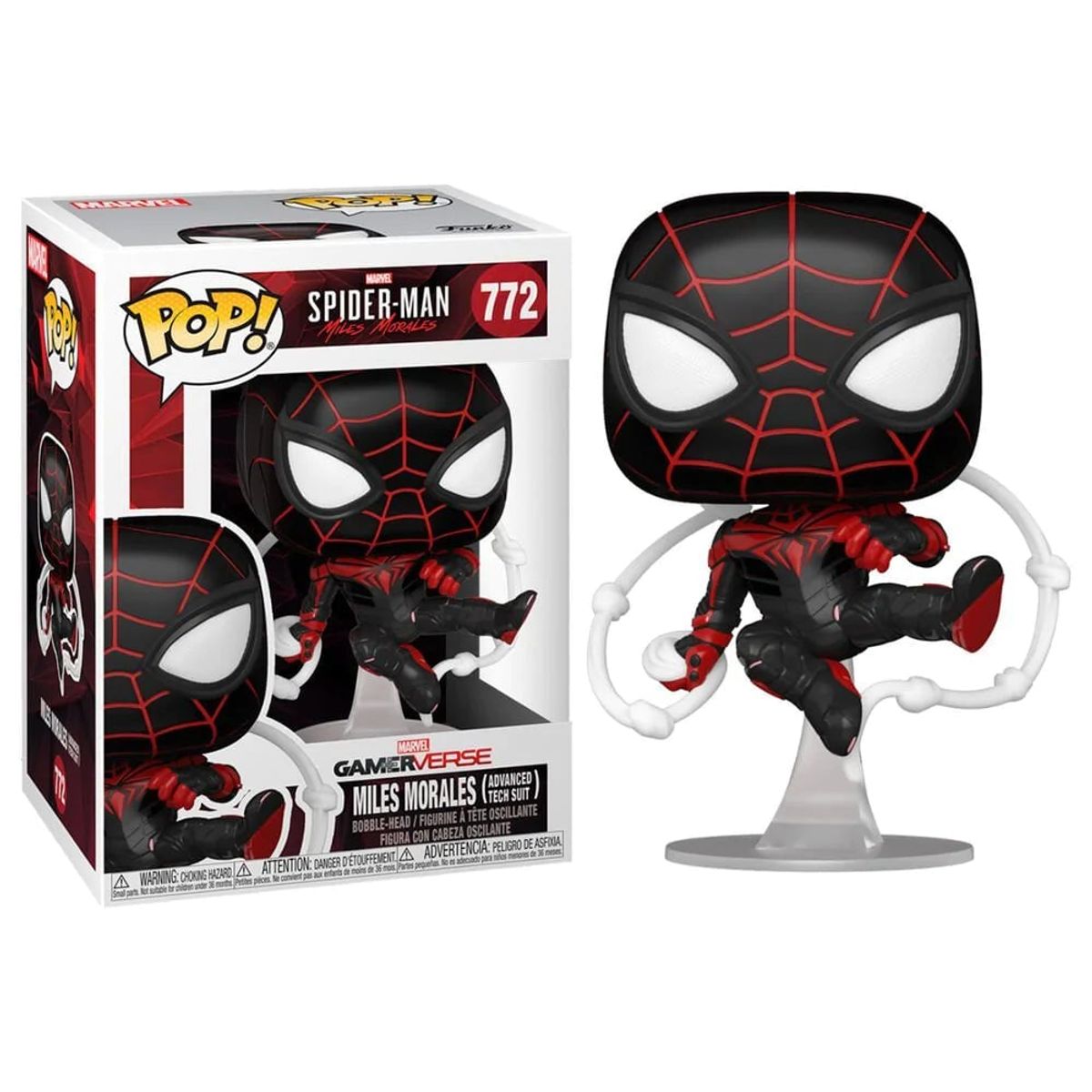 FUNKO - Funko Pop Spider Man Miles Morales 772 - Marvel