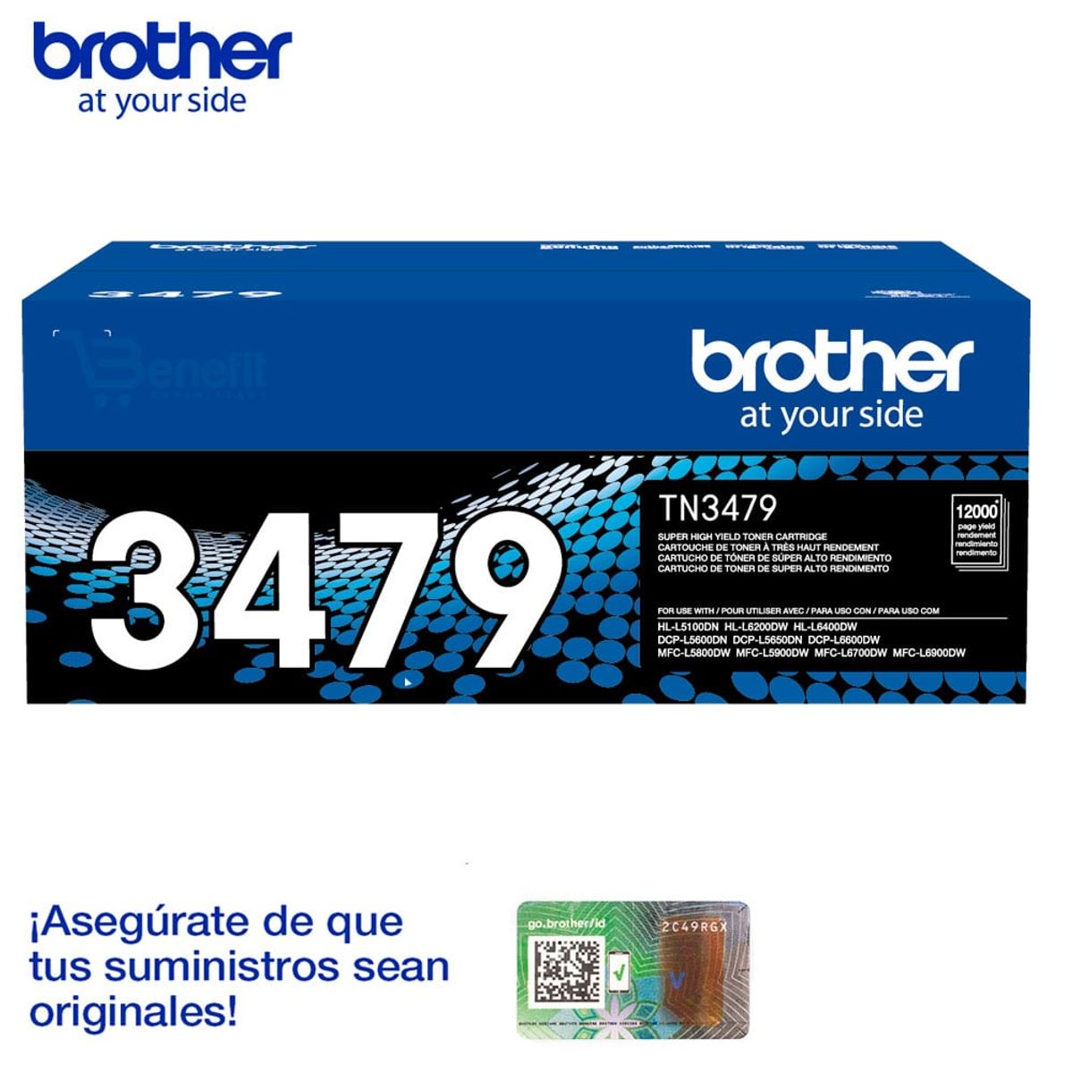 BROTHER - TONER BROTHER TN-3479 Para HL-L5100DN MFC-L6900DW ORIGINAL