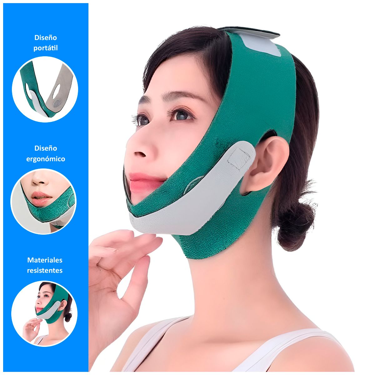 GENERICO - Cinturón de adelgazamiento Facial con vendaje