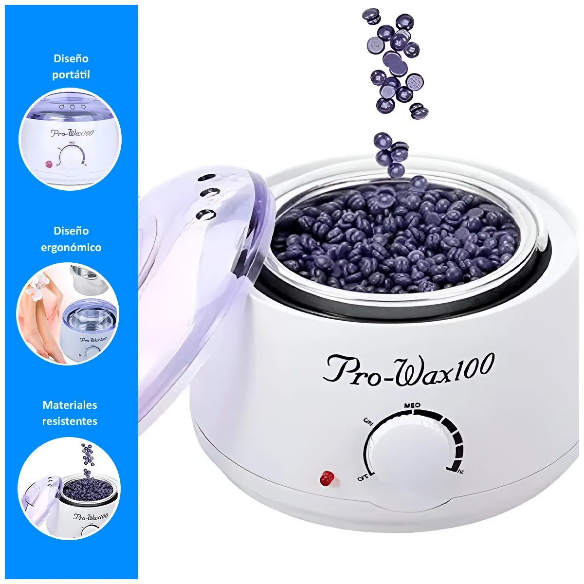 GENERICO - Calentador De Cera 500cc Horno Fundidor Depilación Olla Ub