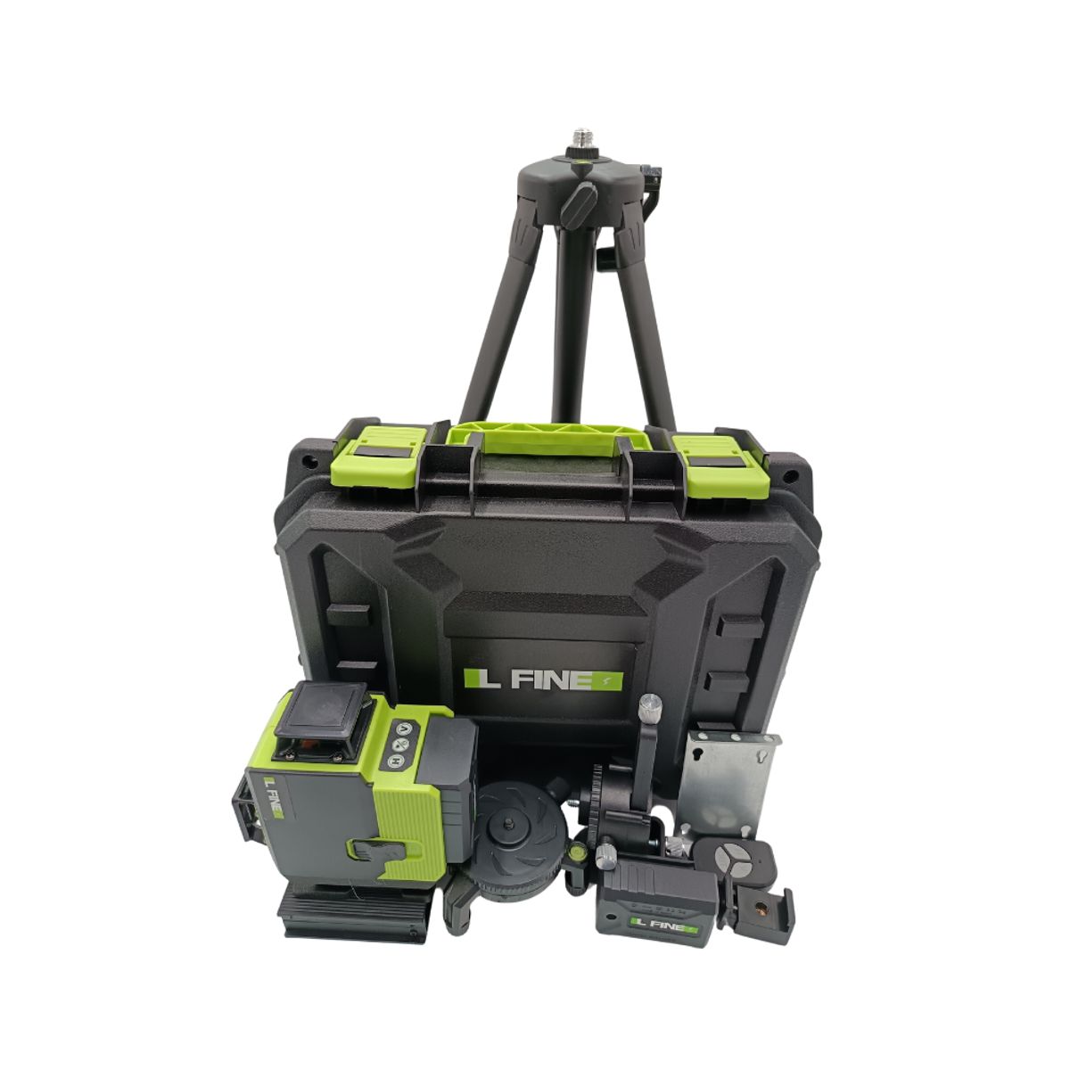 IMPORTADO MC - Nivel Laser 16 Líneas Verdes IL FINE LLX-360-06 Recargable + Trípode