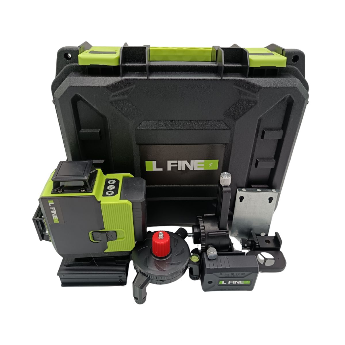 IMPORTADO MC - Nivel Laser 16 Líneas Verdes IL FINE LLX-360-06 Recargable + Trípode