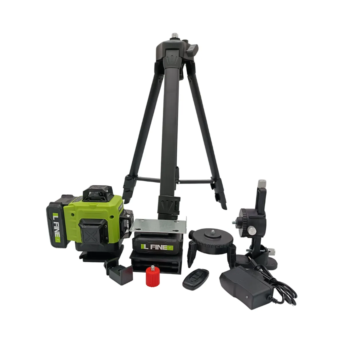 IMPORTADO MC - Nivel Laser 16 Líneas Verdes IL FINE LLX-360-09 Recargable + Trípode