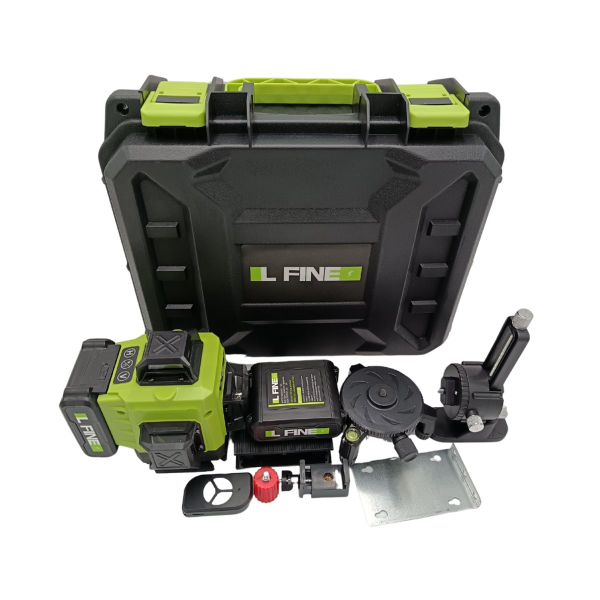 IMPORTADO MC - Nivel Laser 16 Líneas Verdes IL FINE LLX-360-09 Recargable + Trípode