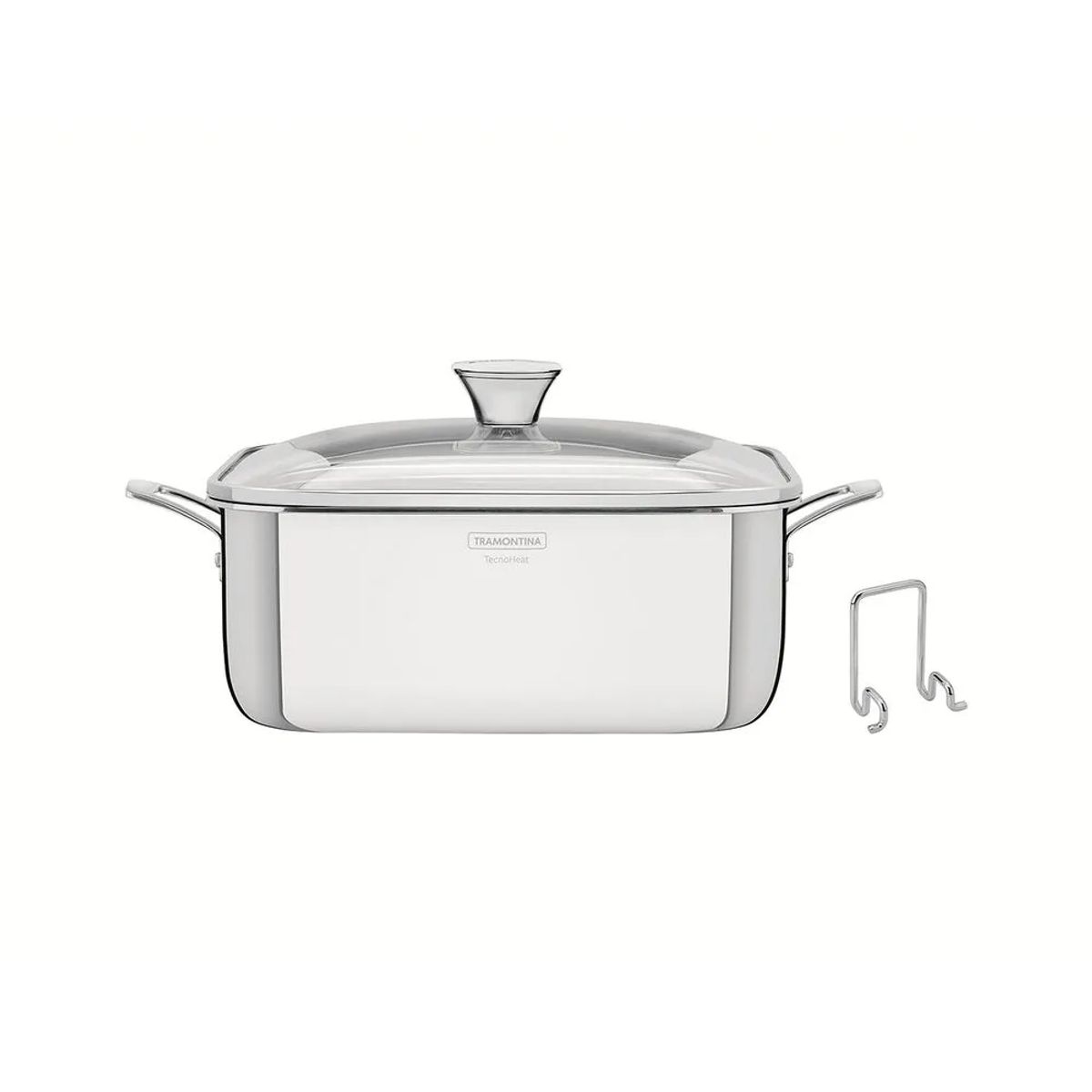 TRAMONTINA - Cacerola Cuadrada Tramontina Grano 22x22 cm 4 Lt