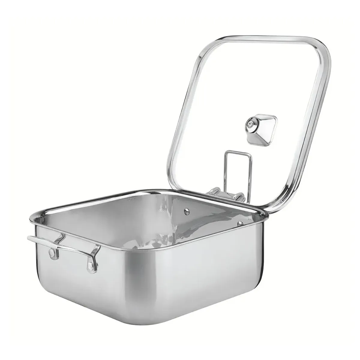 TRAMONTINA - Cacerola Cuadrada 22x22Cm 4 Lt Grano - Tramontina