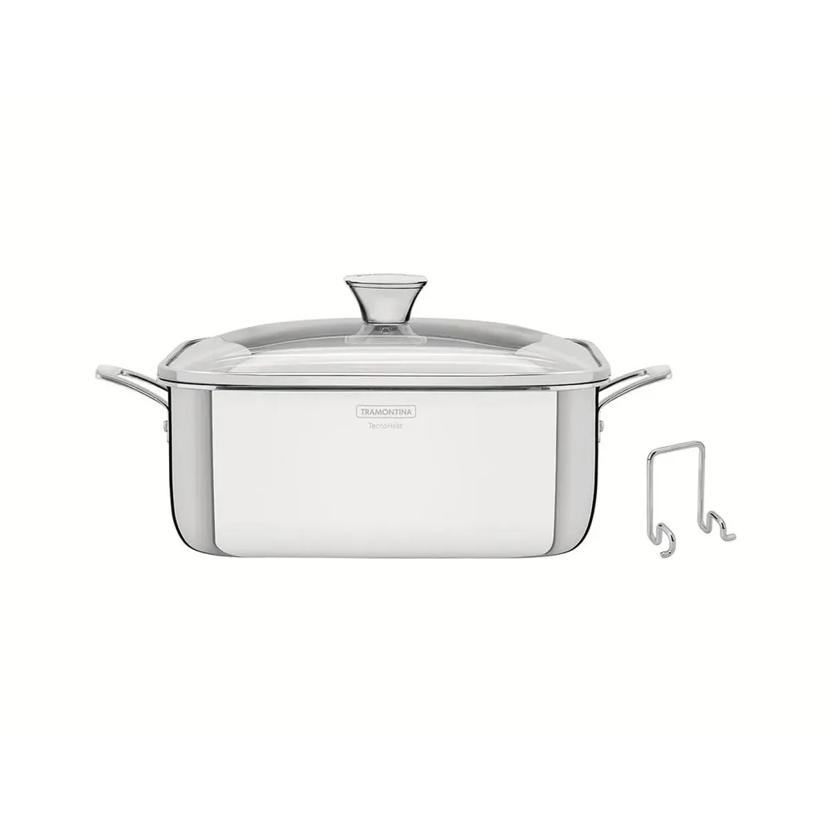 TRAMONTINA - Cacerola Cuadrada 22x22Cm 4 Lt Grano - Tramontina