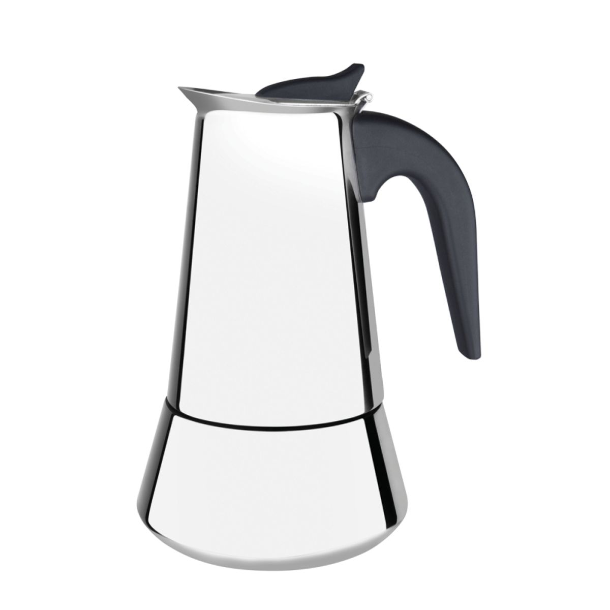 TRAMONTINA - Cafetera Italiana Tramontina de Acero Inoxidable 0.35 Lt