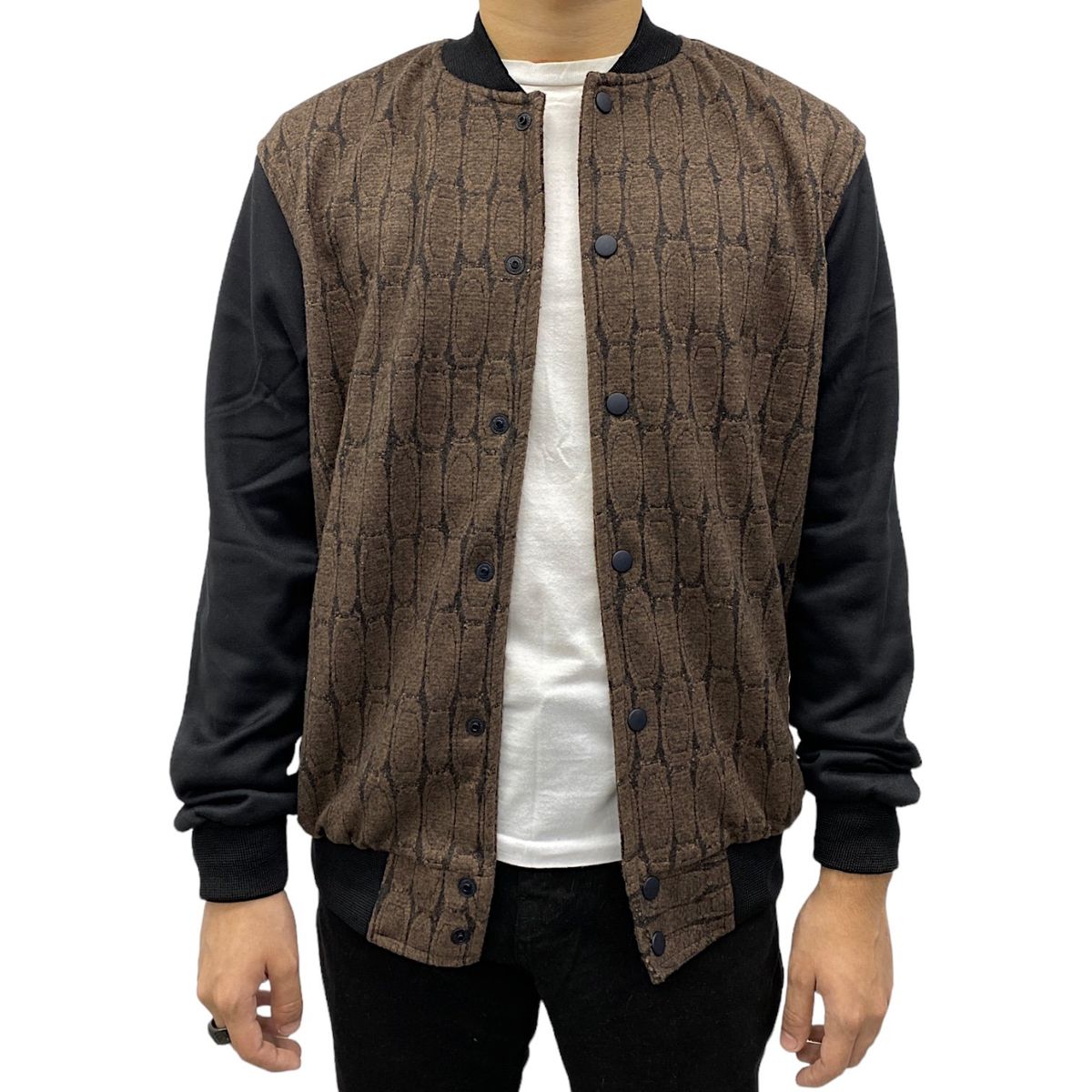 ABORIGEN - Casaca Bomber Chompera Marron de Hombre - Aborigen