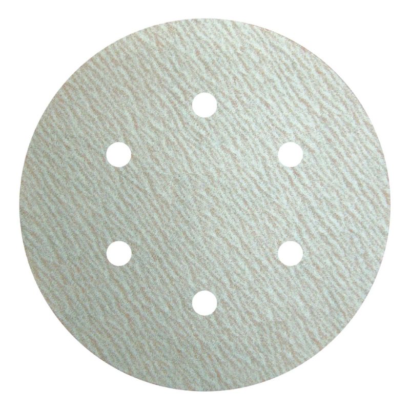 KLINGSPOR - Pack x 5 : Disco Velcro 6" (150mm) PS73BWK Gr600 GLS3 (Gris) Klingspor
