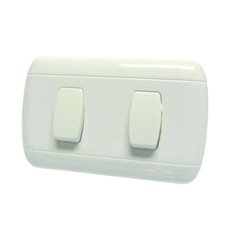 HOME LIGHT - Interruptor doble clásico home light