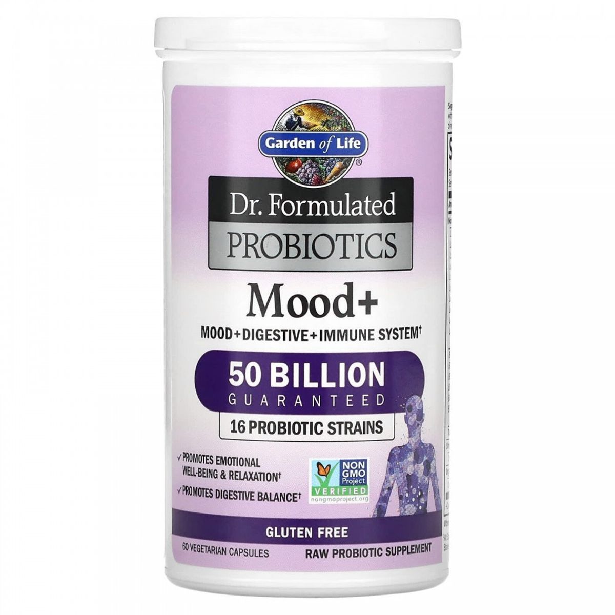 GENERICO - Garden of Life Probiotics Mood+ 60 capsulas