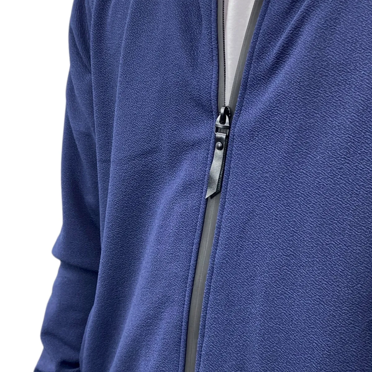 ABORIGEN - Casaca Bomber Jacquard Azul de Hombre - Aborigen