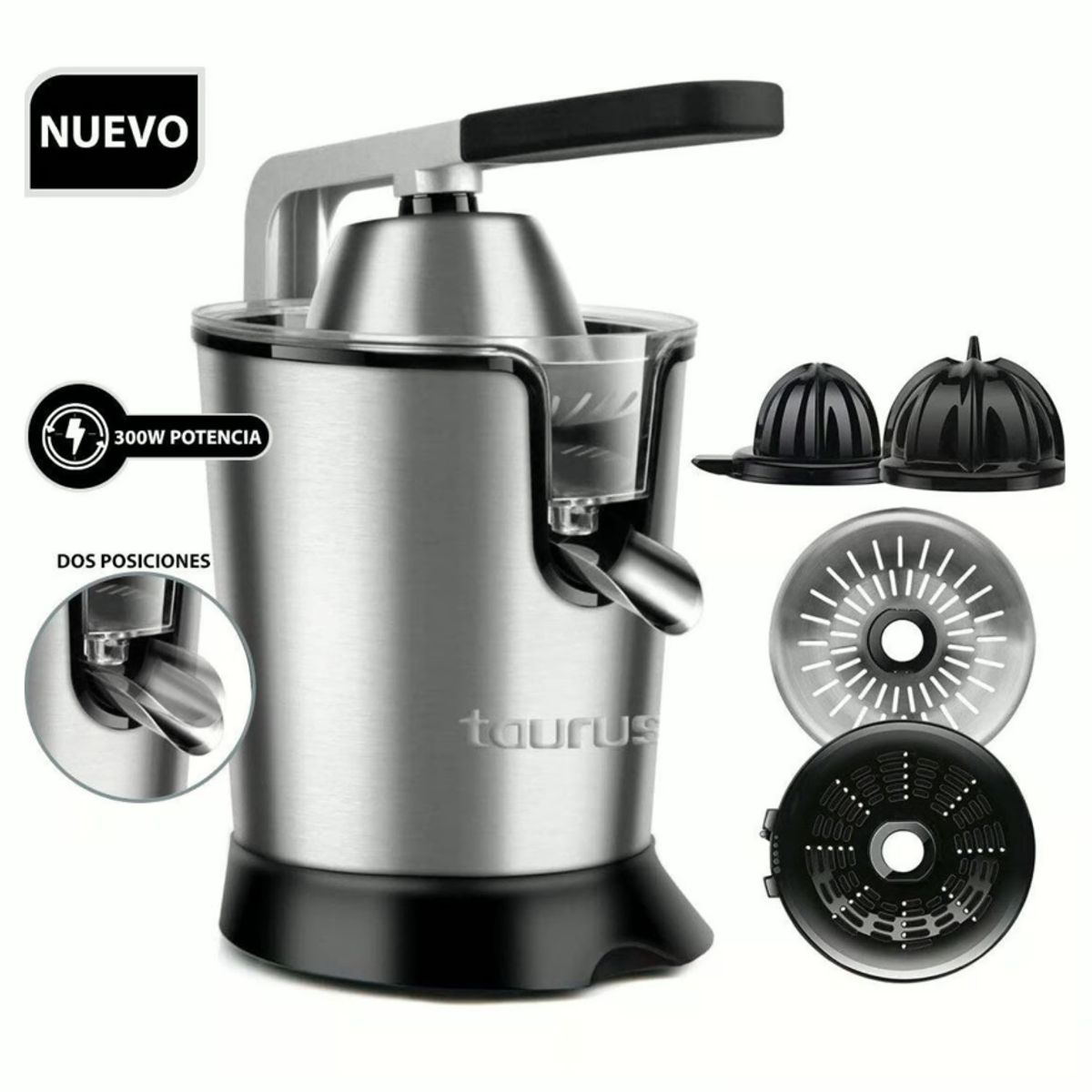 TAURUS - Exprimidor de Cítricos TAURUS Citrus 300 Legend