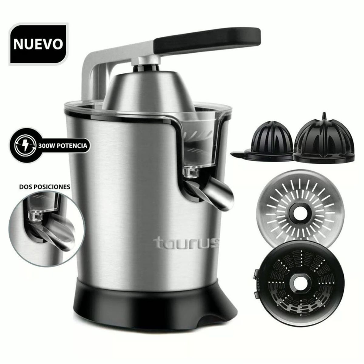 TAURUS - Exprimidor de Cítricos TAURUS Citrus 300 Legend