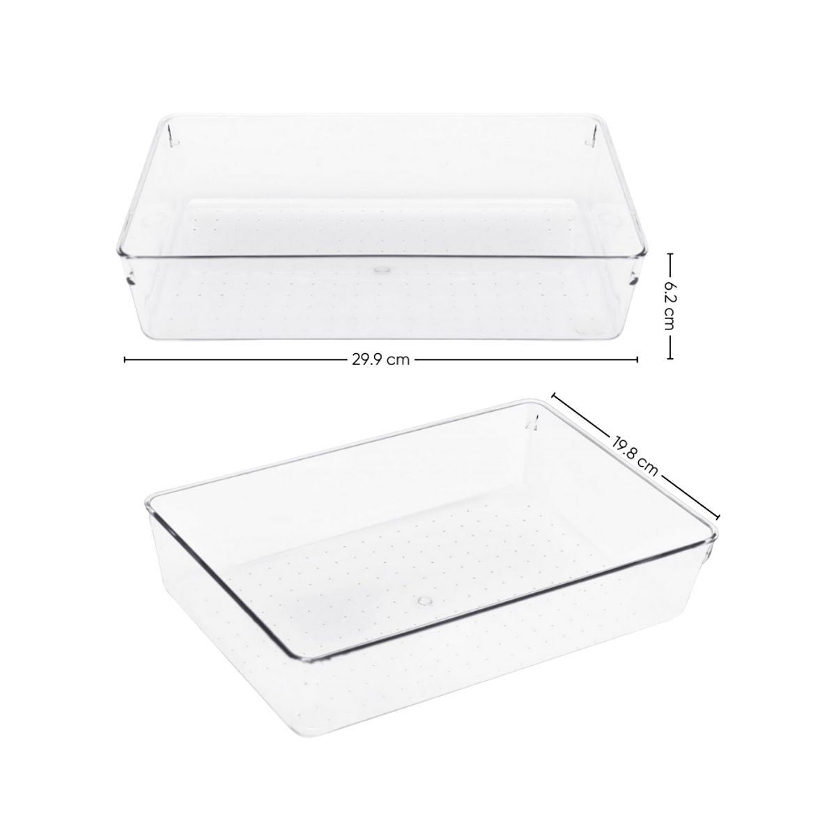 INSPIRA - Caja de Almacenamiento Transparente Multifunción