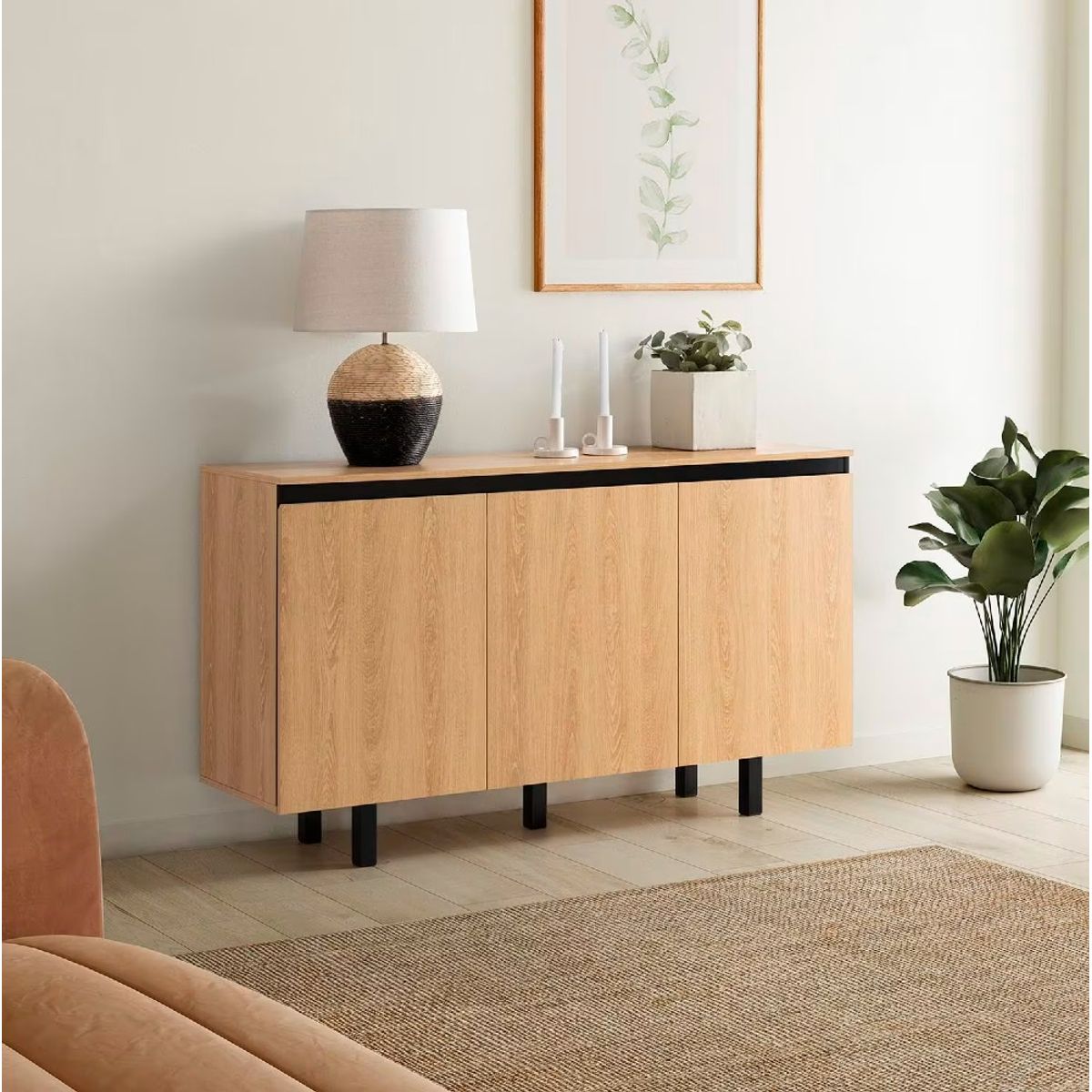 R&R MUEBLES - Aparador Moderno Martina Duna de la Colección Camil R&R MUEBLES