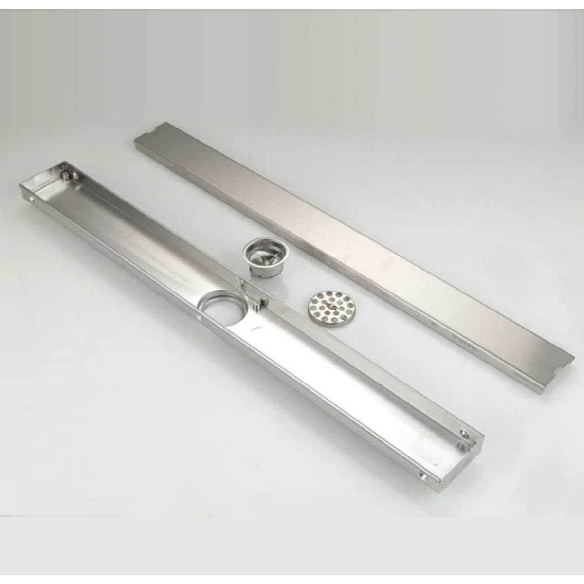 GENERICO - Sumidero Reversible 10x80cm Acero Inoxidable SS304  Alto Transito