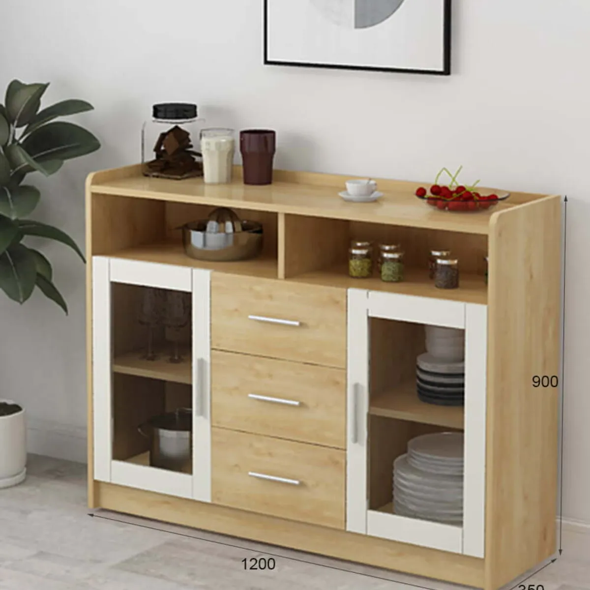 R&R MUEBLES - Mueble Organizador de Cocina Moderno Sara R&R MUEBLES