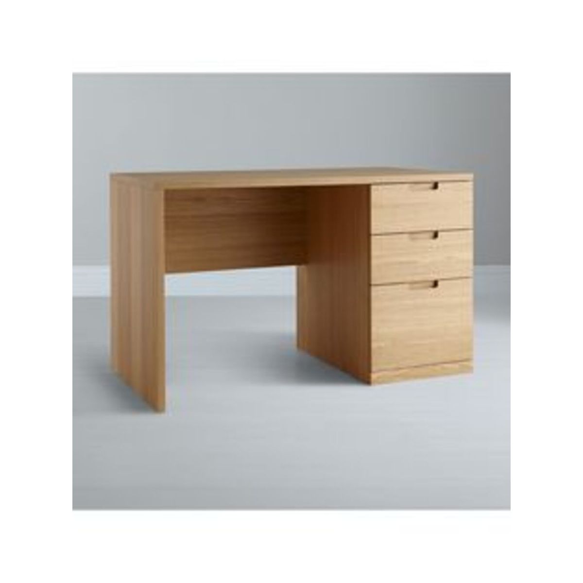 GENERICO - Escritorio Moderno América 3 cajones Color Duna R&R MUEBLES