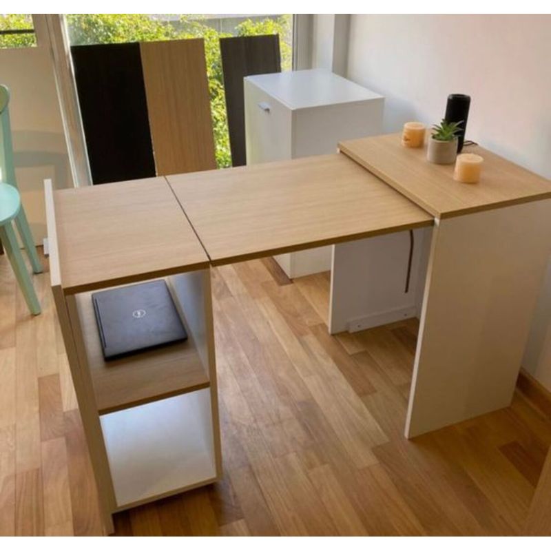 GENERICO - Escritorio Extensible Moderno Alicia R&R MUEBLES