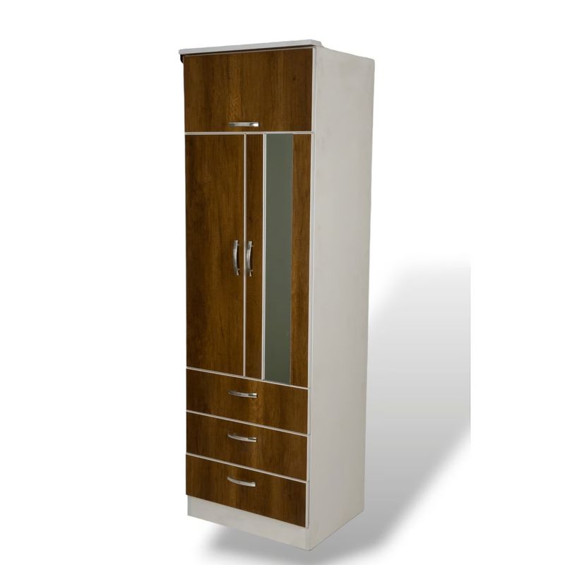 MUEBLES MACRUMO - Ropero de 60cm - Color Pignetto - Armado