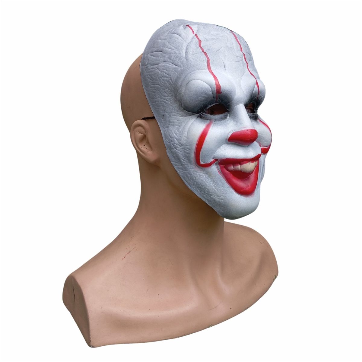 GENERICO - Máscara de Payaso Terror de Goma Eva