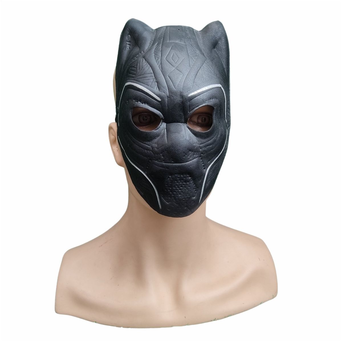 GENERICO - Máscara de Niño de Héroe Pantera de Goma Eva