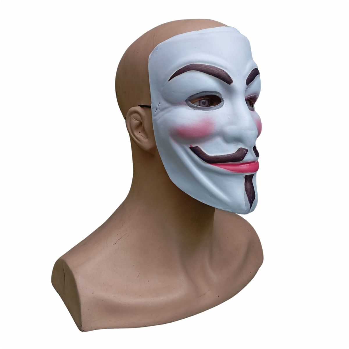 GENERICO - Máscara de Anonymus de Goma Eva