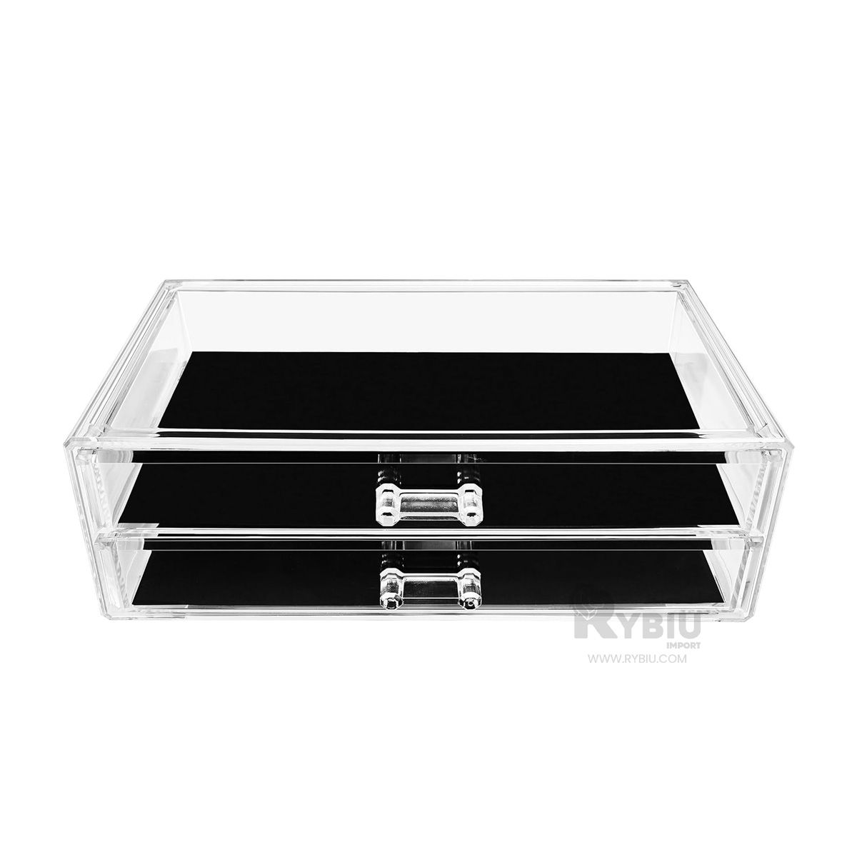 RYBIU IMPORT - Cofre Transportable en Color Transparente Y+Gift Stickers