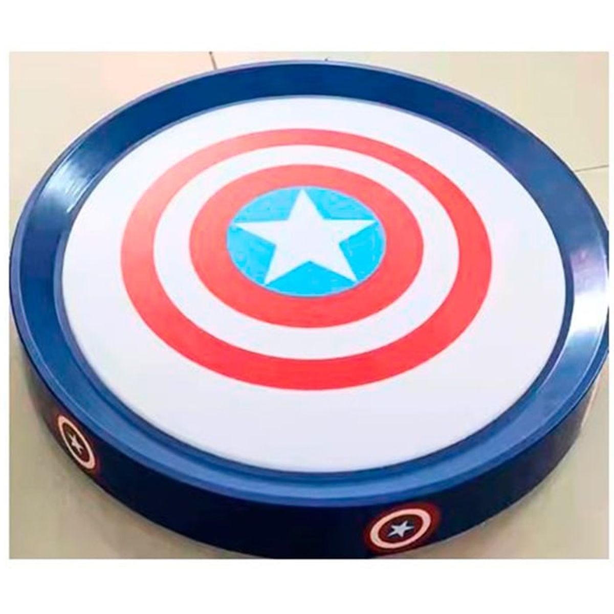 GENERICO - Lámpara de techo Capitan America LED Incluye control remoto